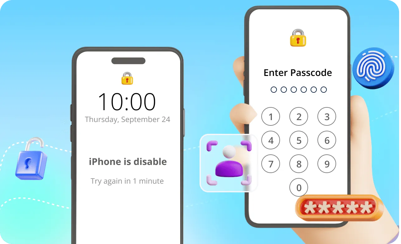 Unlock iPhone Screen Password of All Kind